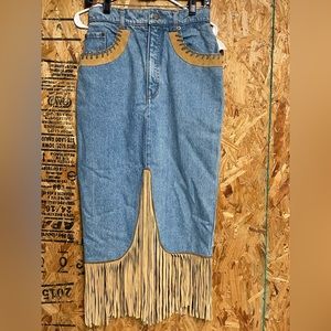 Sapman Paris vintage denim dress